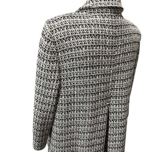 St. John Longline Tweed Blazer Jacket 3/4 Sleeves Women’s Sz 12 Designer Classic - Picture 14 of 16